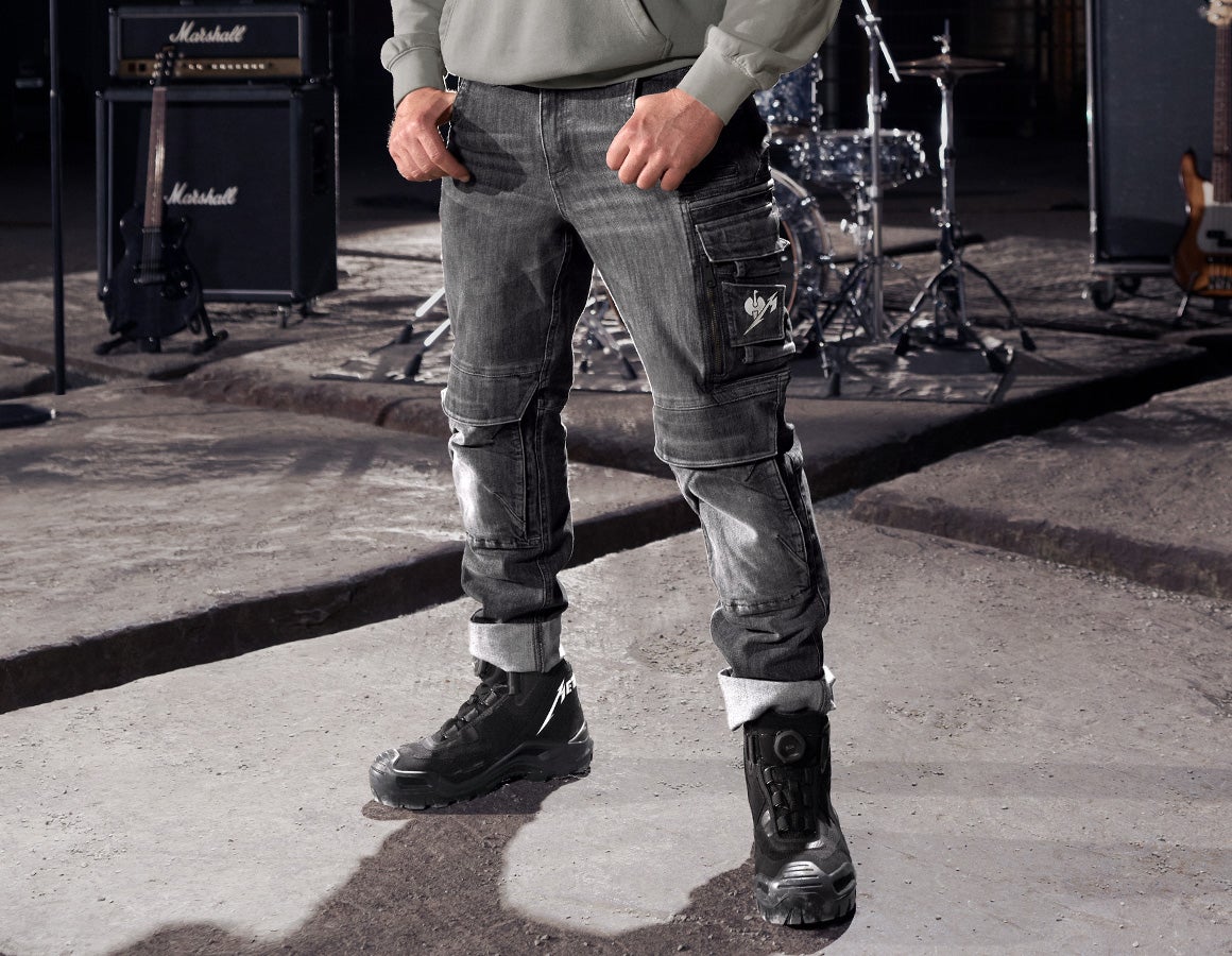 Metallica denim pants