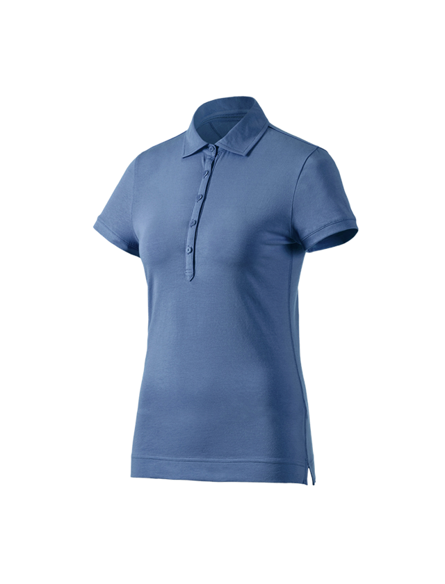 e.s. Polo-Shirt cotton stretch, Damen