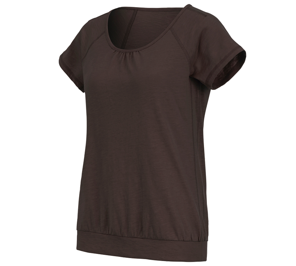 e.s. T-Shirt cotton slub, Damen