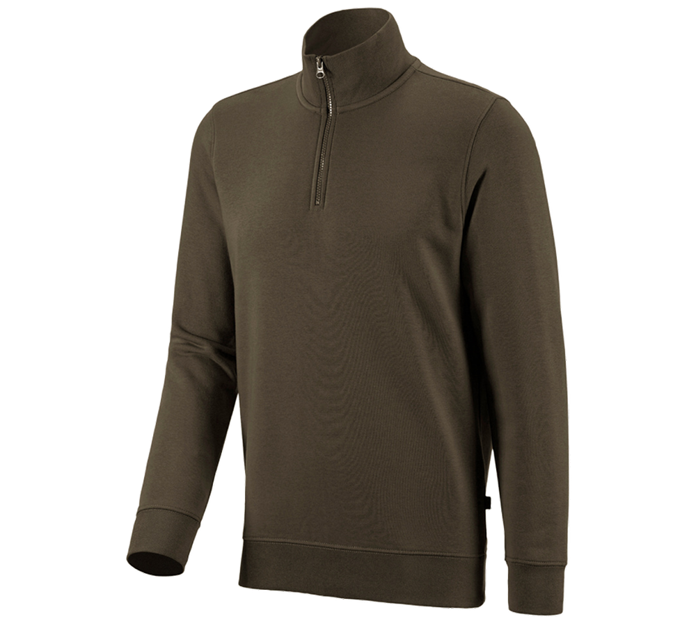 e.s. ZIP-Sweatshirt poly cotton