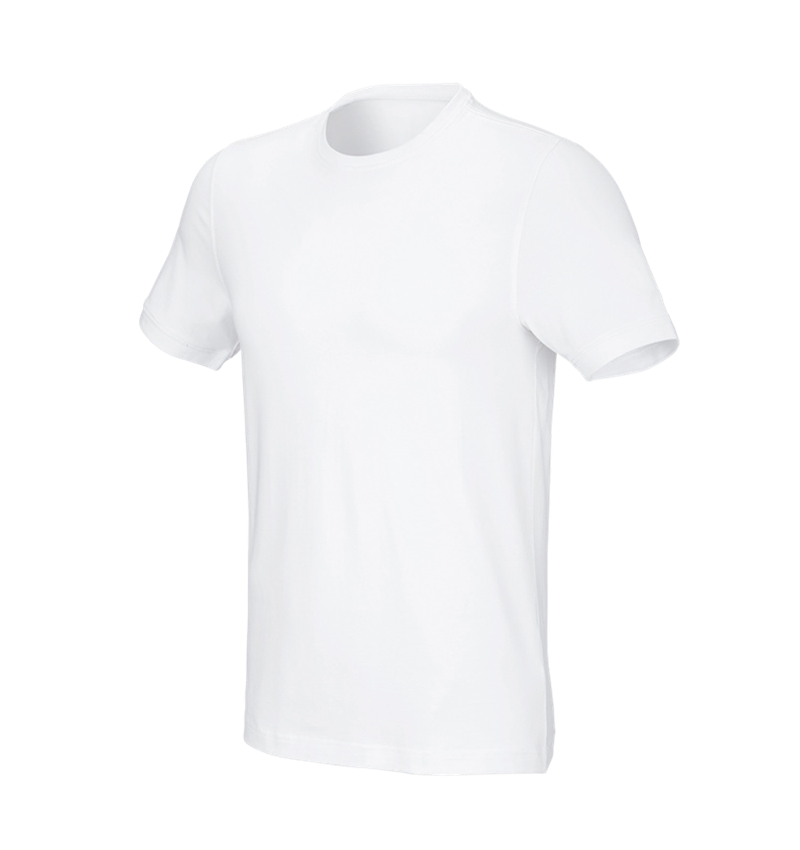 e.s. T-Shirt cotton stretch, slim fit