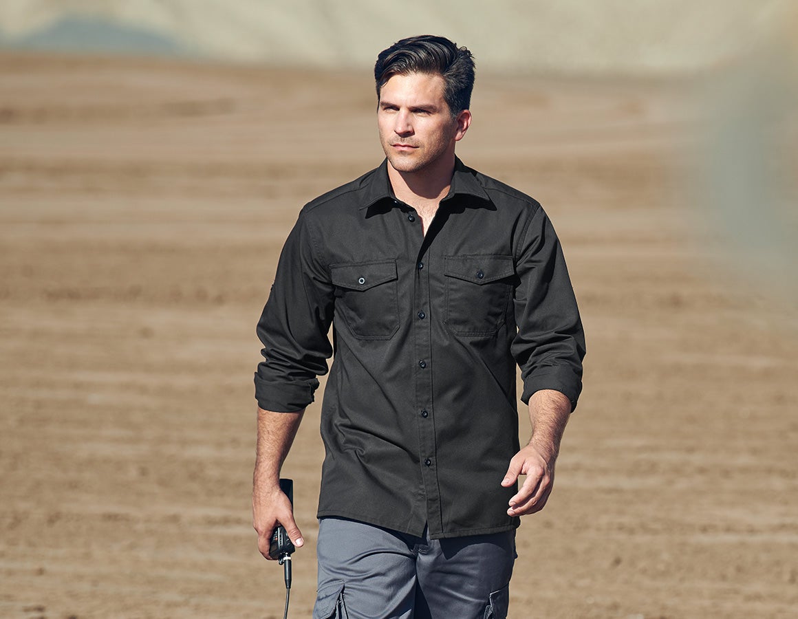 Arbeitshemd e.s.classic, langarm