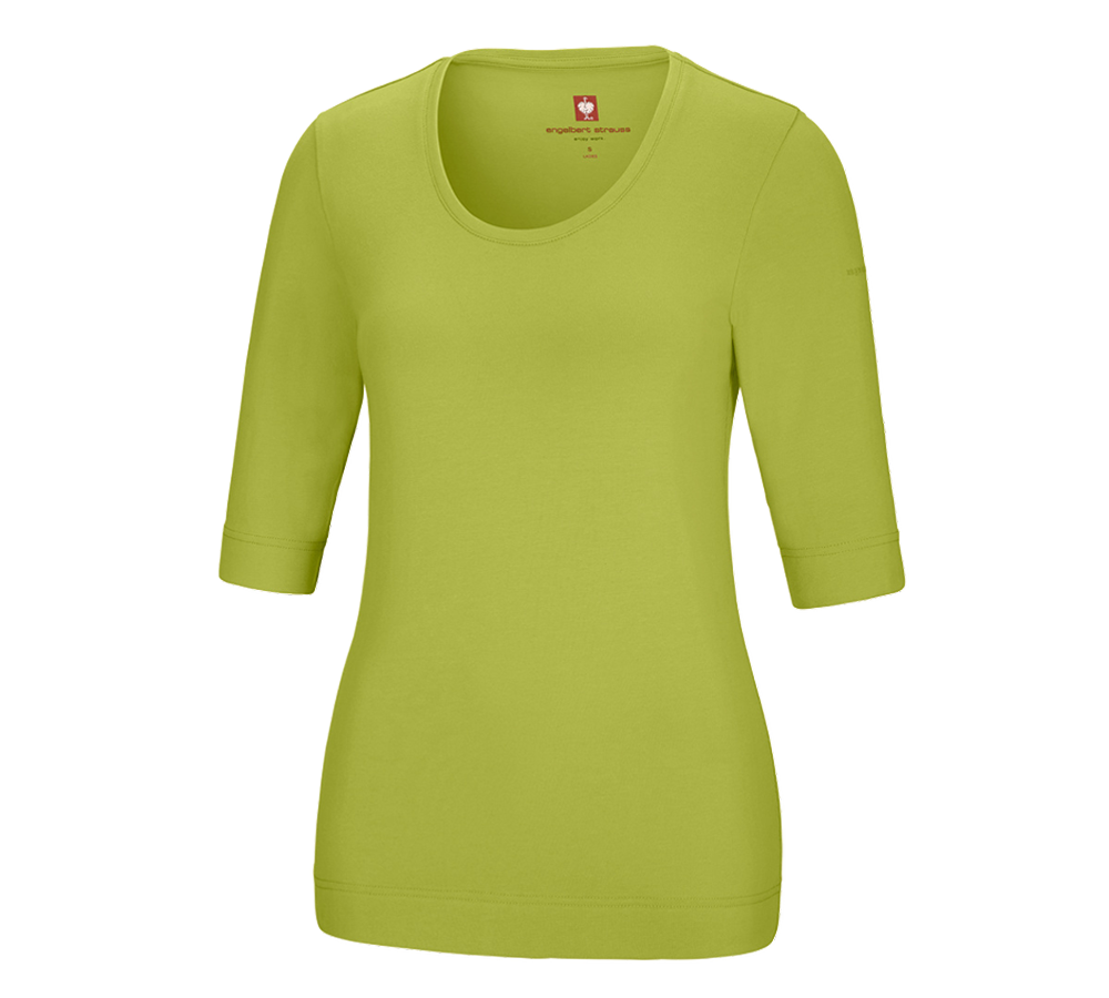 e.s. Shirt 3/4-Arm cotton stretch, Damen