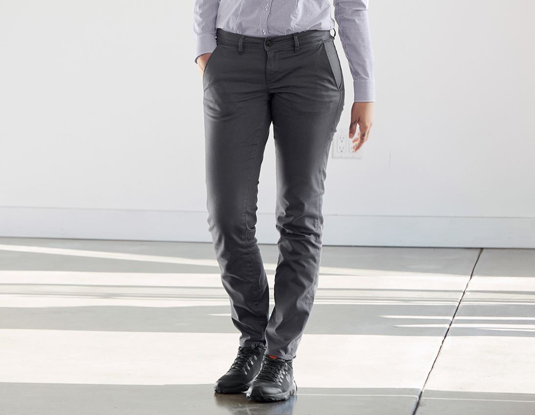 e.s. Damen 5-Pocket-Berufshose Chino