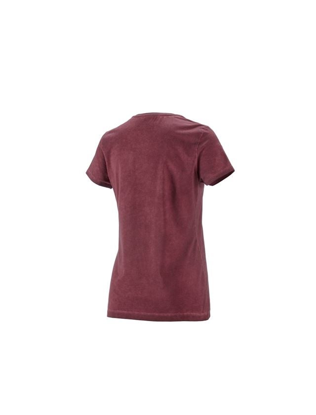e.s. T-Shirt vintage cotton stretch, Damen