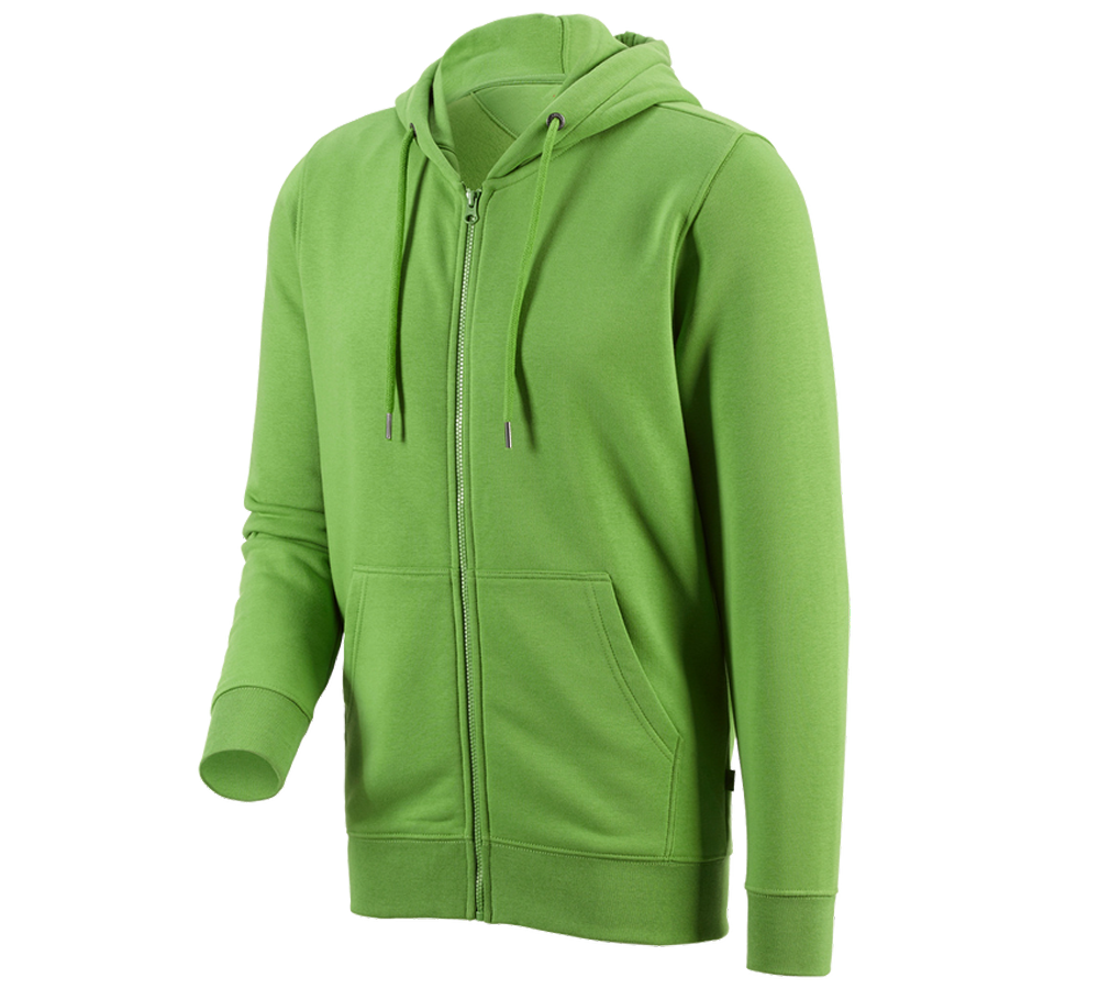 e.s. Hoody-Sweatjacke poly cotton