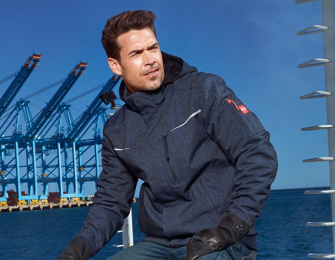 Winter Funktions-Pilotenjacke e.s.motion denim