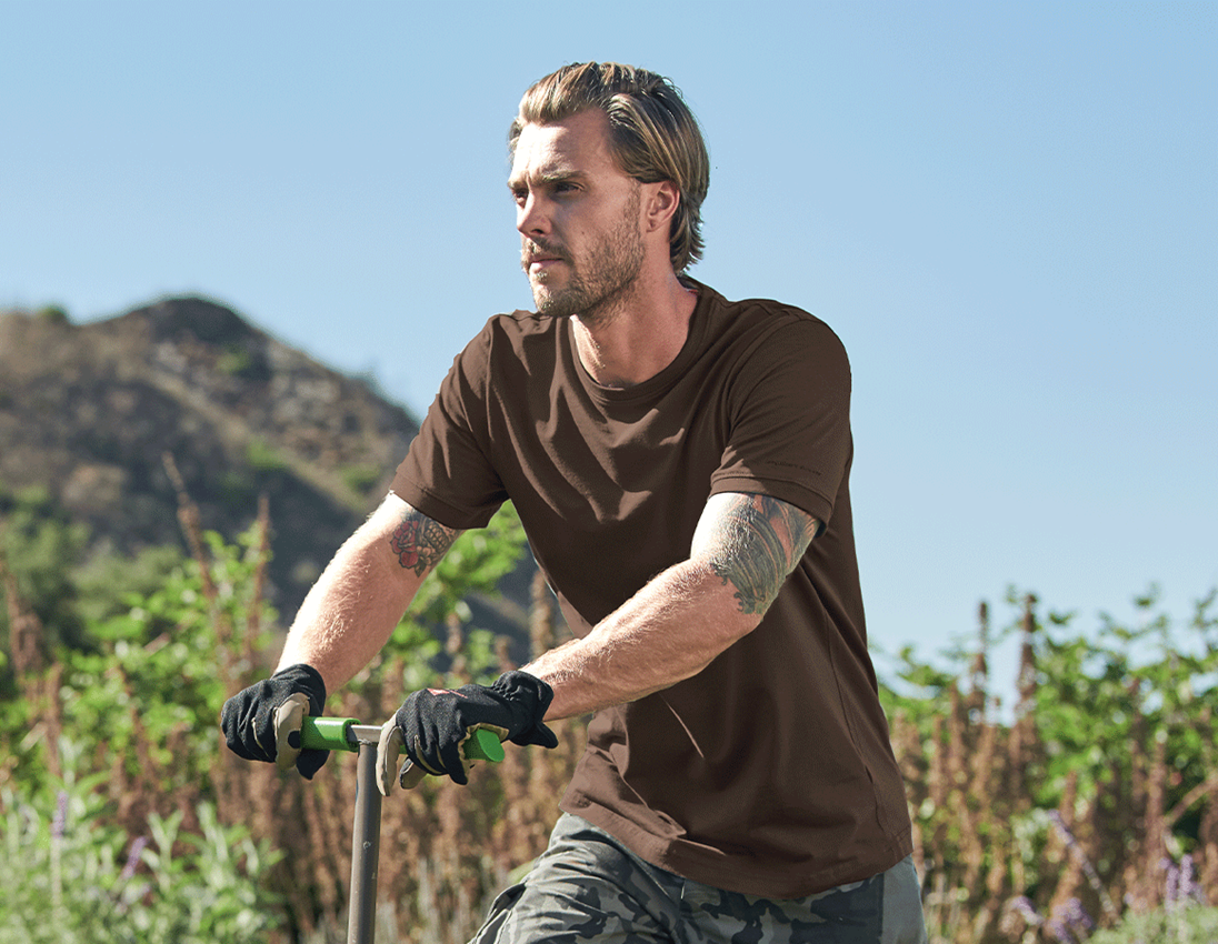 e.s. T-Shirt cotton stretch