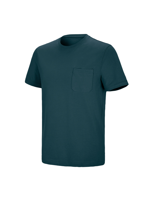 e.s. T-Shirt cotton stretch Pocket