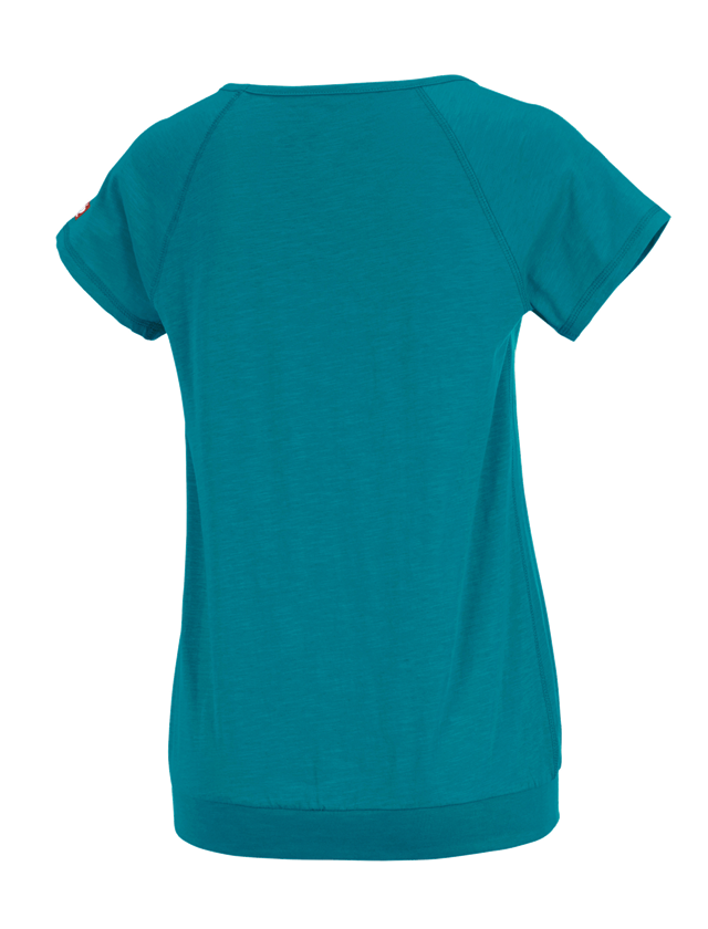 e.s. T-Shirt cotton slub, Damen