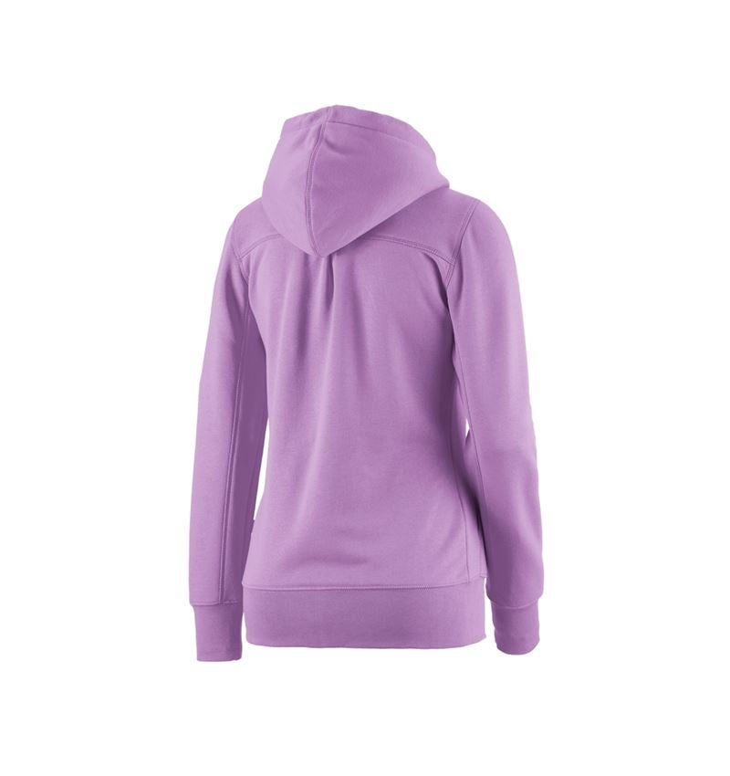 e.s. Hoody-Sweatjacke poly cotton, Damen