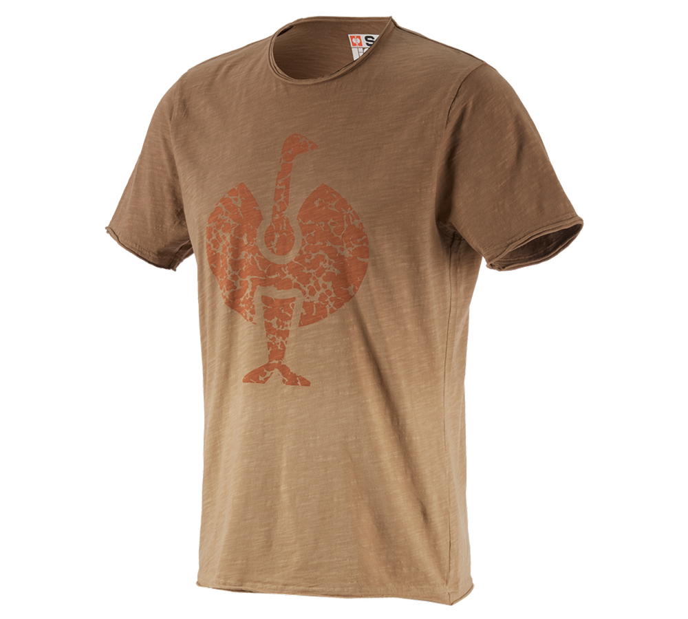 e.s. T-Shirt workwear ostrich