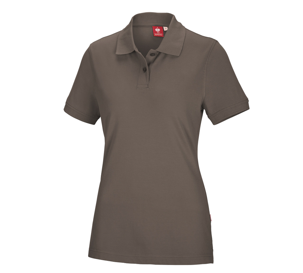 e.s. Polo-Shirt cotton, Damen