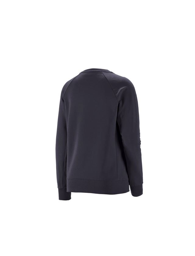 e.s. Sweatshirt cotton stretch, Damen