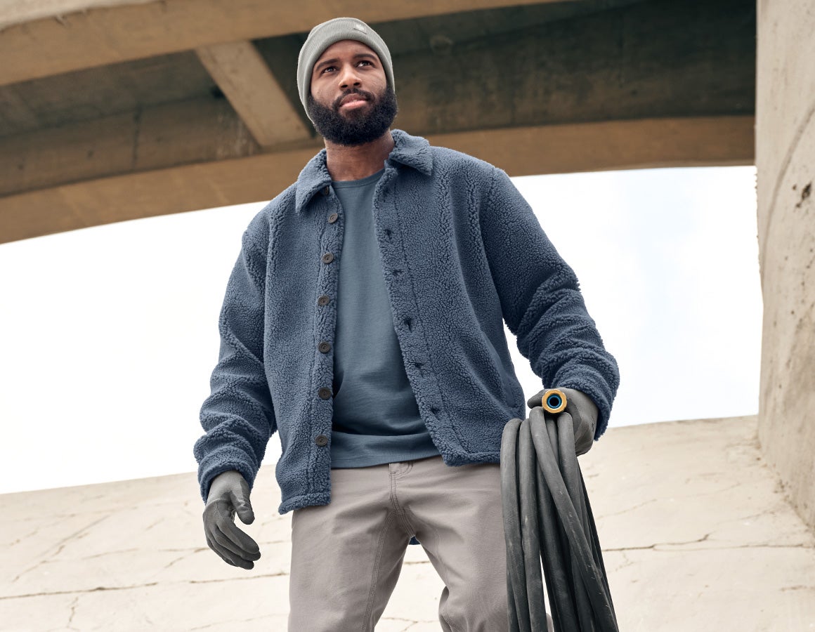 Faserpelz Jacke e.s.iconic