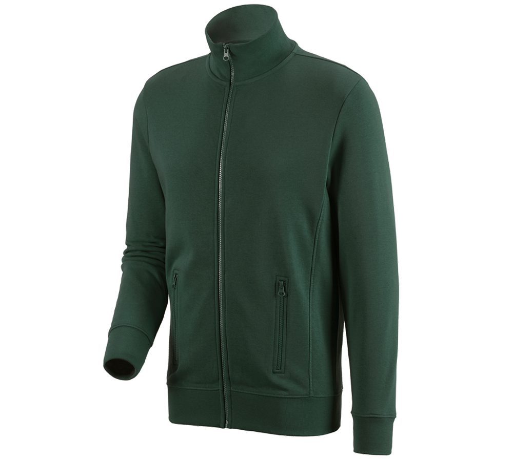 e.s. Sweatjacke poly cotton