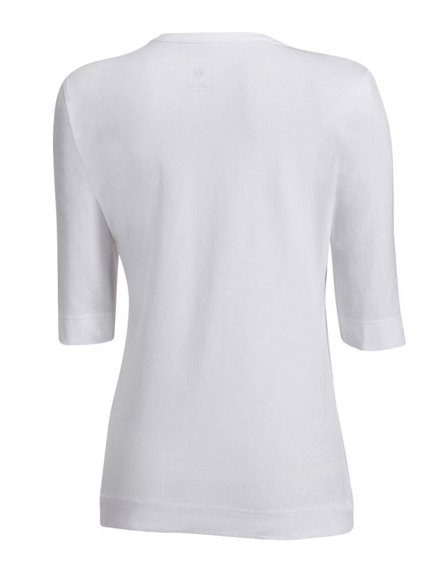 e.s. Shirt 3/4-Arm cotton stretch, Damen