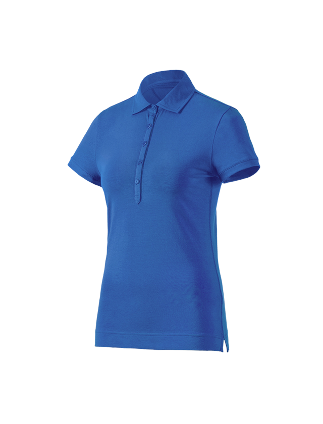e.s. Polo-Shirt cotton stretch, Damen