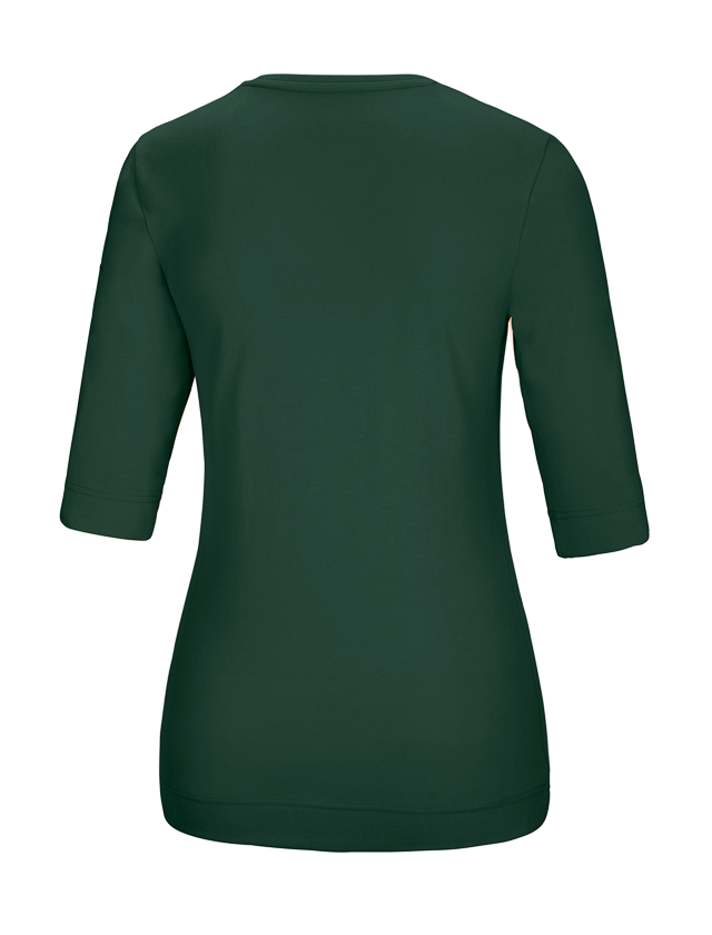 e.s. Shirt 3/4-Arm cotton stretch, Damen