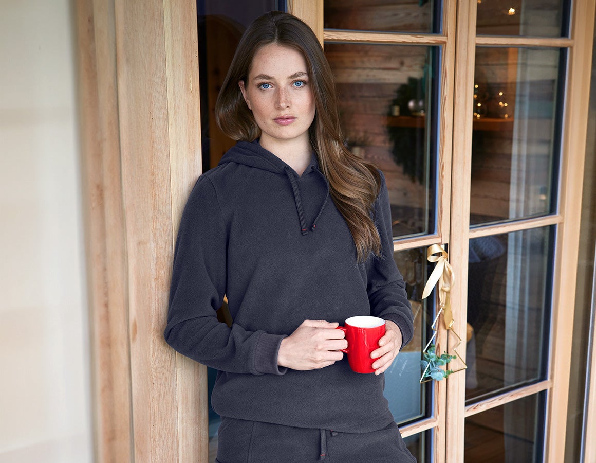 e.s. Fleece Hoody, Damen