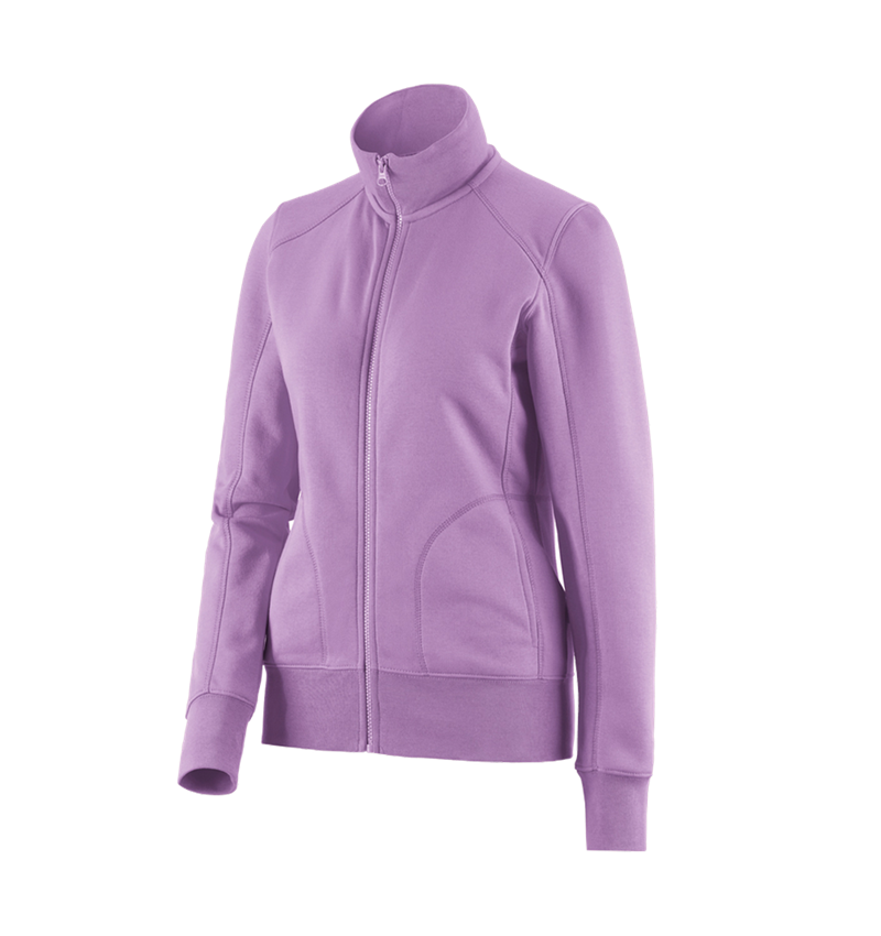 e.s. Sweatjacke poly cotton, Damen