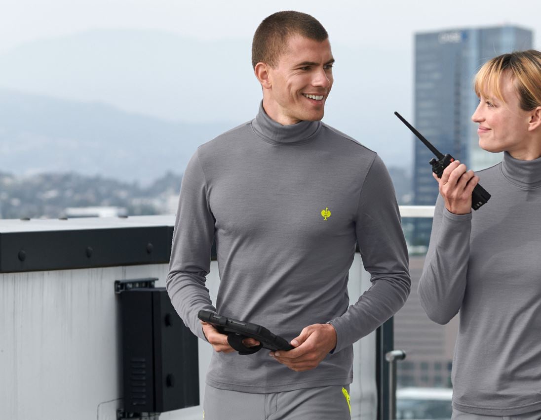 Rollkragenshirt Merino e.s.trail