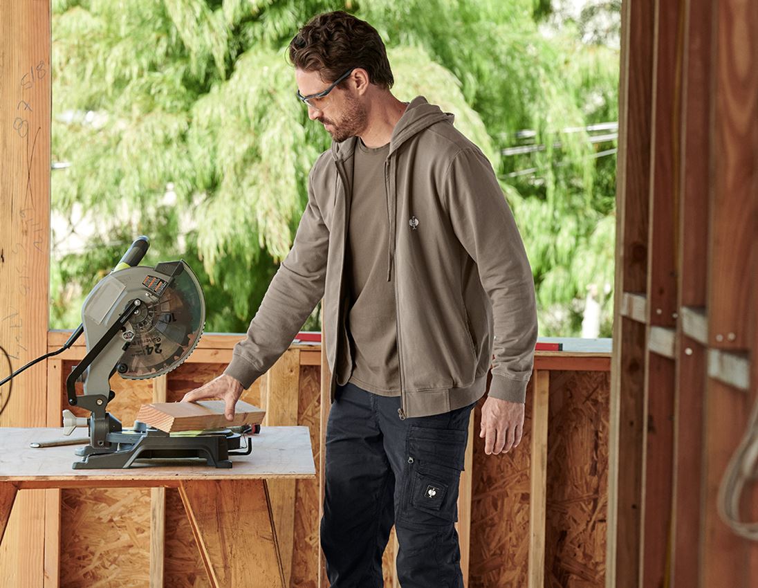 Kapuzensweatjacke e.s.motion ten