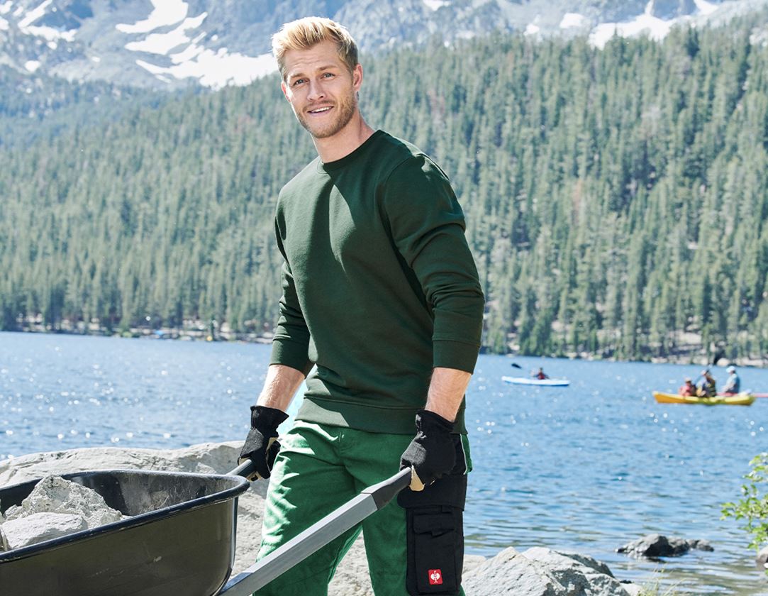 e.s. Sweatshirt poly cotton