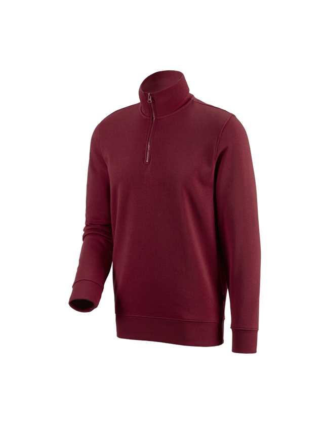 e.s. ZIP-Sweatshirt poly cotton