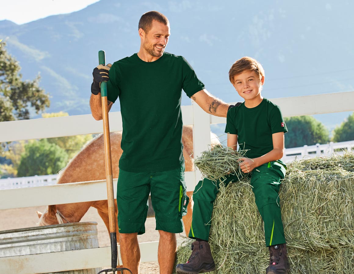 e.s. T-Shirt cotton stretch, long fit