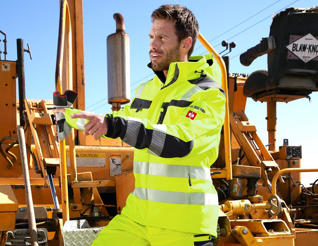 Warnschutz-Softshell-Jacke e.s.motion