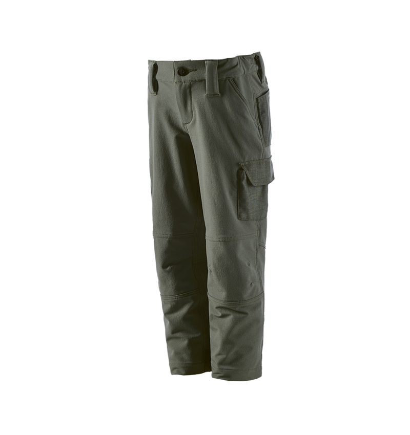Funktions Cargohose e.s.dynashield solid,Kinder