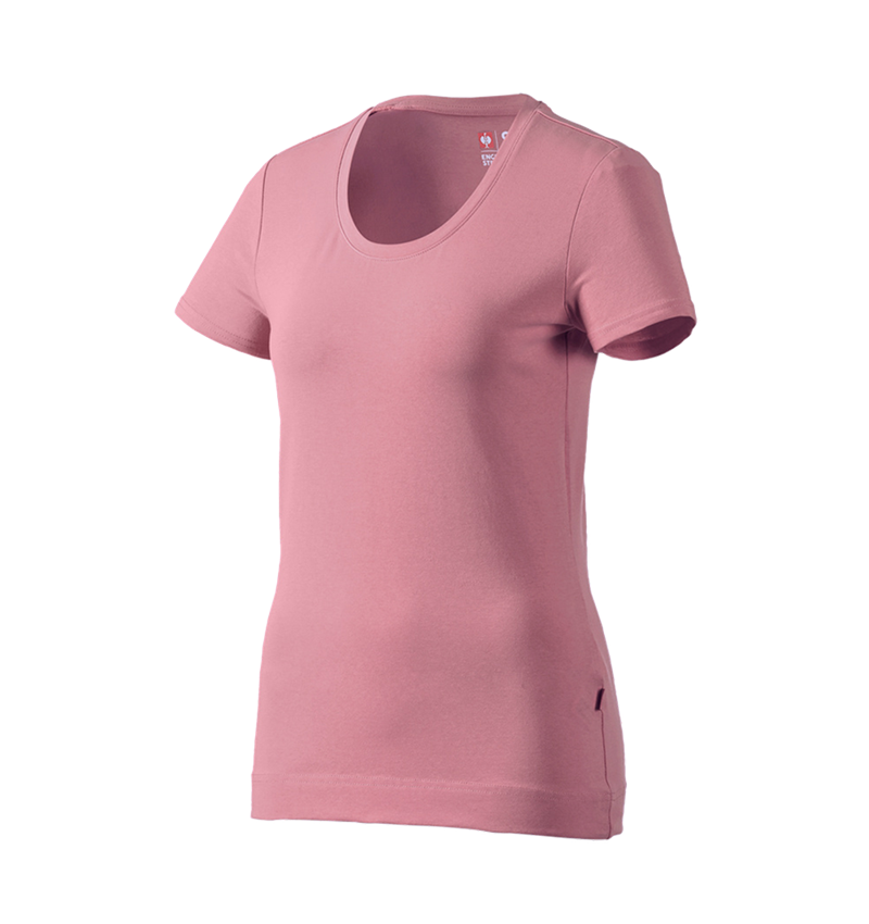e.s. T-Shirt cotton stretch, Damen