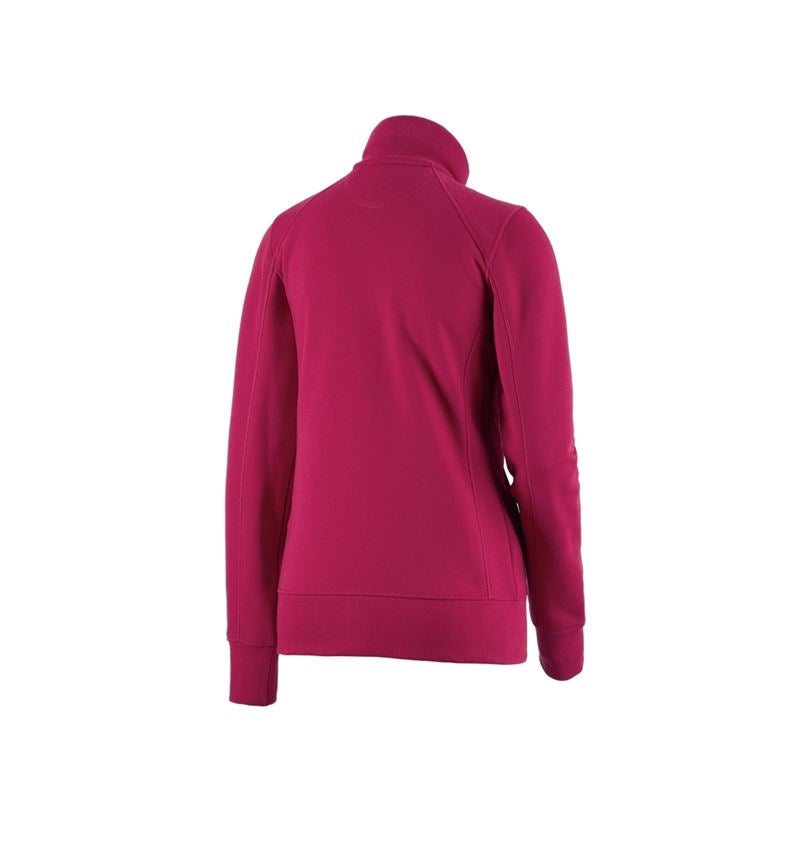 e.s. Sweatjacke poly cotton, Damen