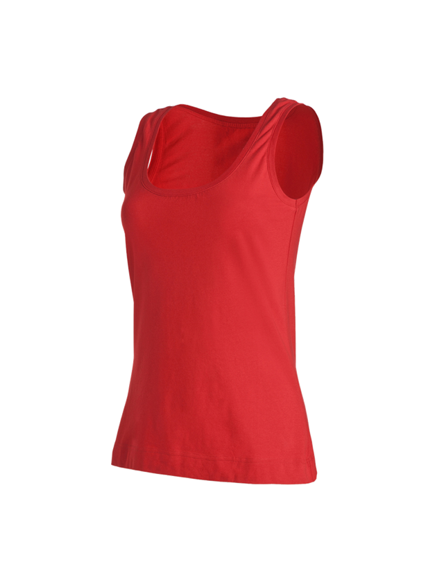 e.s. Tank-Top cotton stretch, Damen