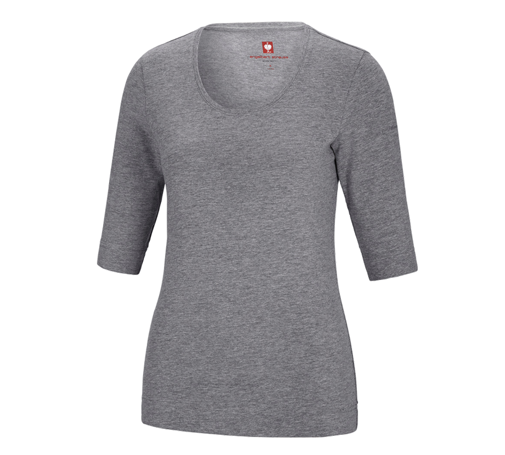e.s. Shirt 3/4-Arm cotton stretch, Damen