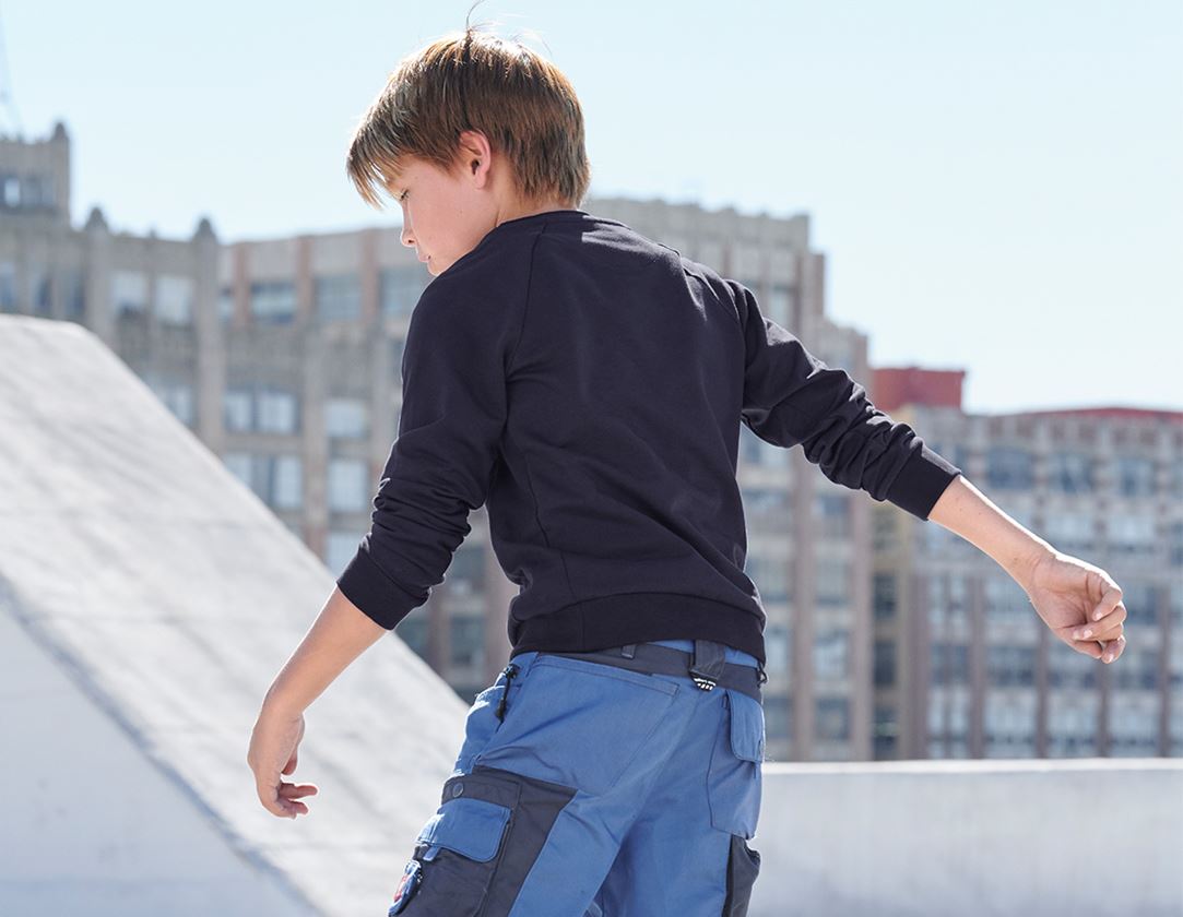 e.s. Sweatshirt cotton stretch, Kinder