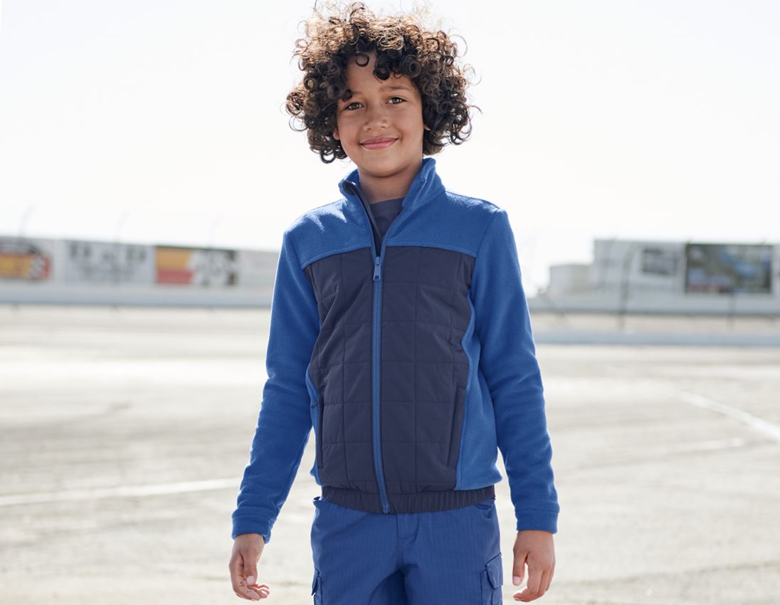 Hybrid Fleecejacke e.s.concrete, Kinder