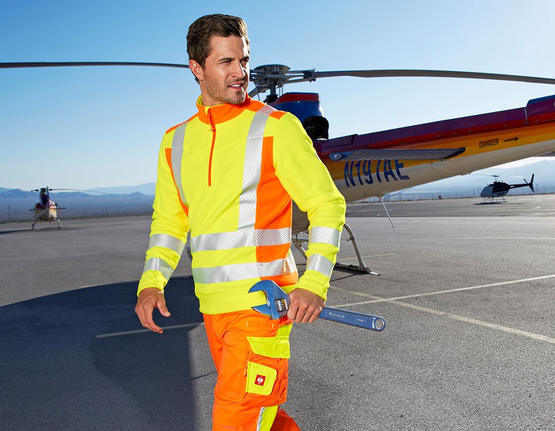 Warnschutz Fleece Troyer e.s.motion 2020