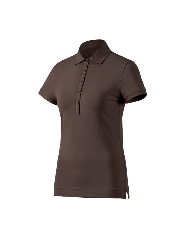 e.s. Polo-Shirt cotton stretch, Damen