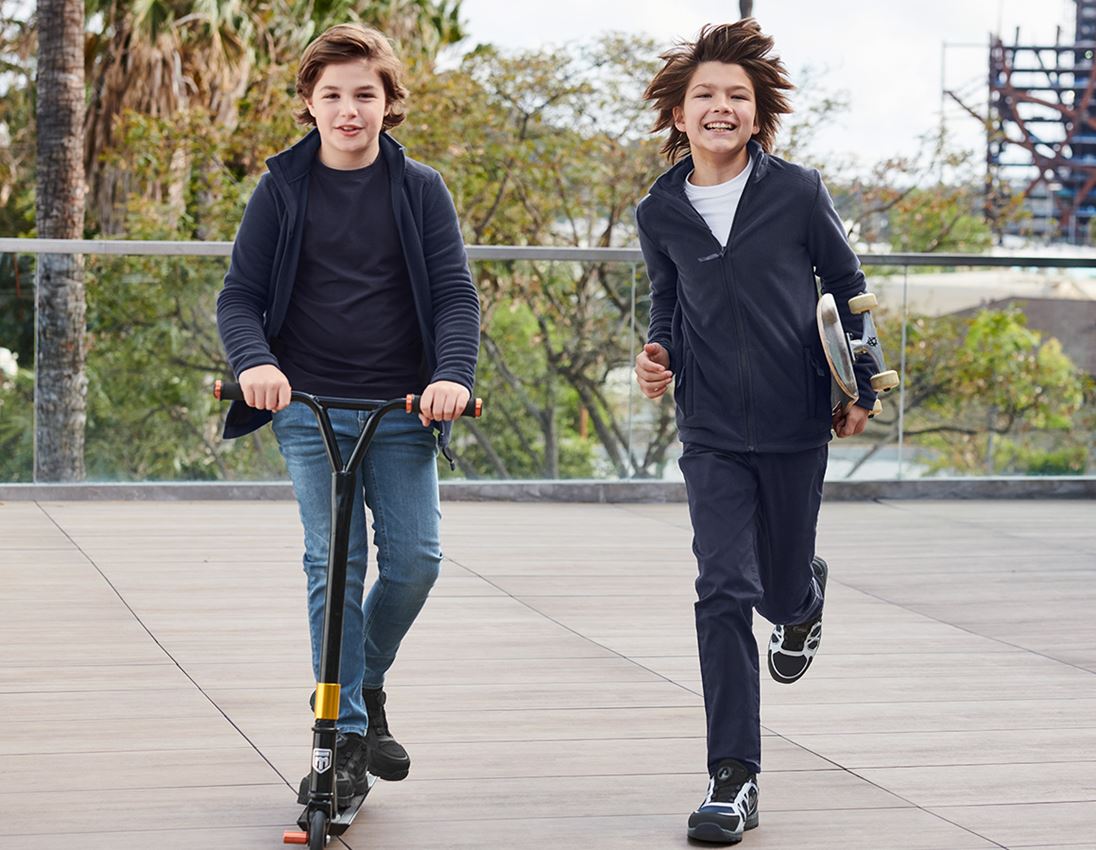 e.s. Fleecejacke CI, Kinder