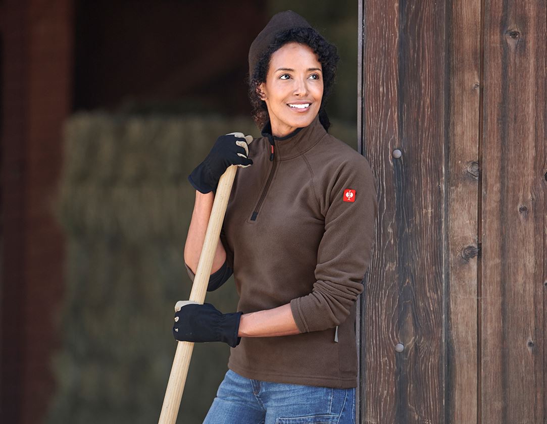 Damen Microfleece Troyer dryplexx® micro