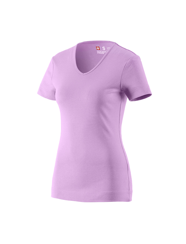 e.s. T-Shirt cotton V-Neck, Damen