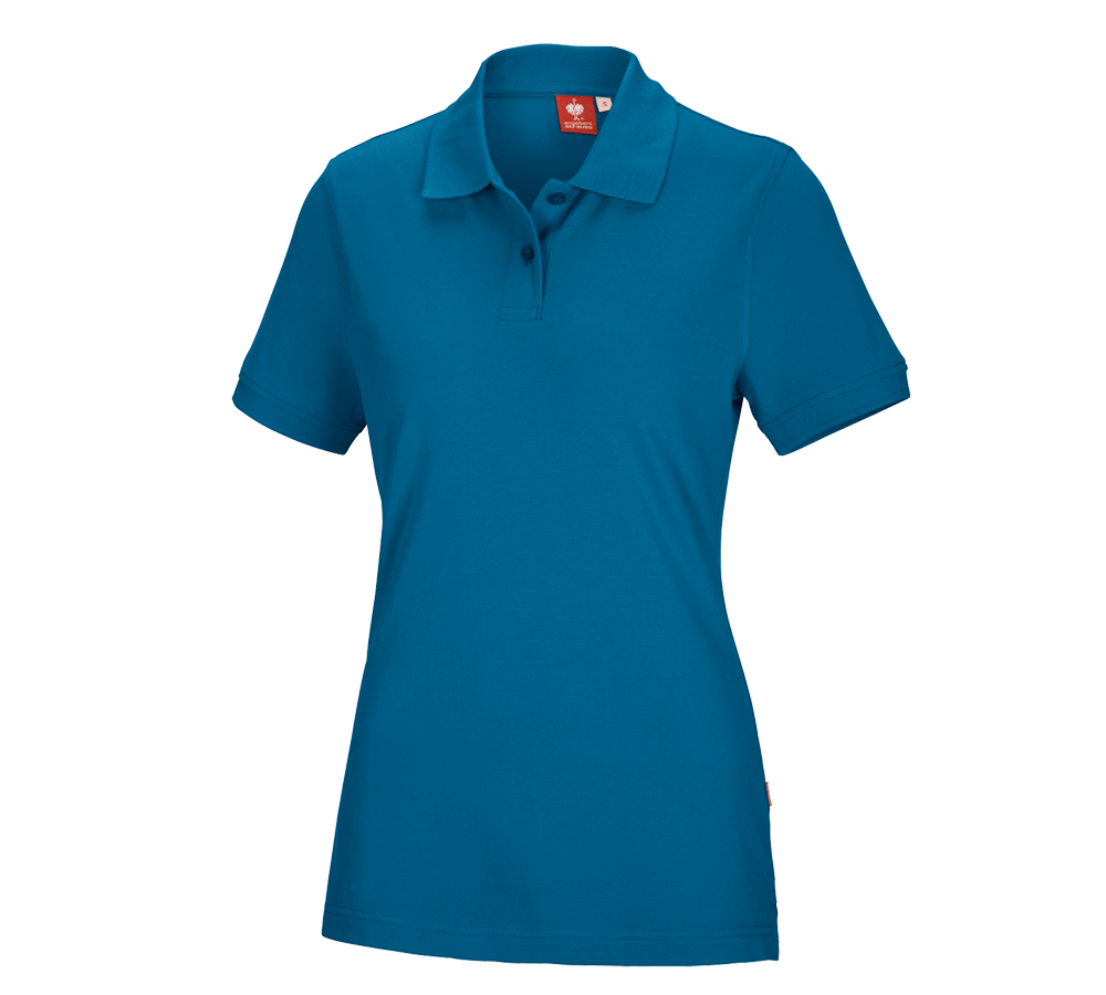 e.s. Polo-Shirt cotton, Damen