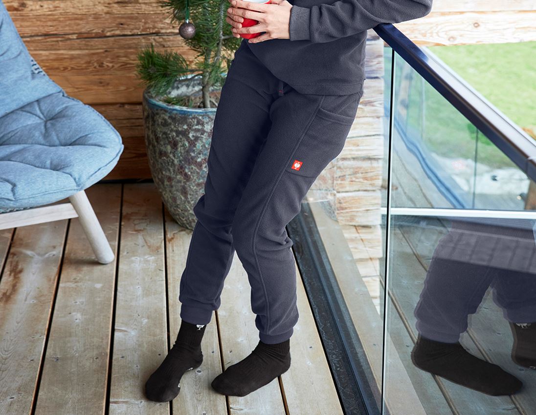 e.s. Fleece Hose, Damen