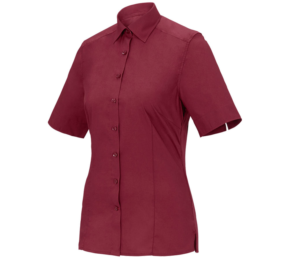 Business Bluse e.s.comfort, kurzarm