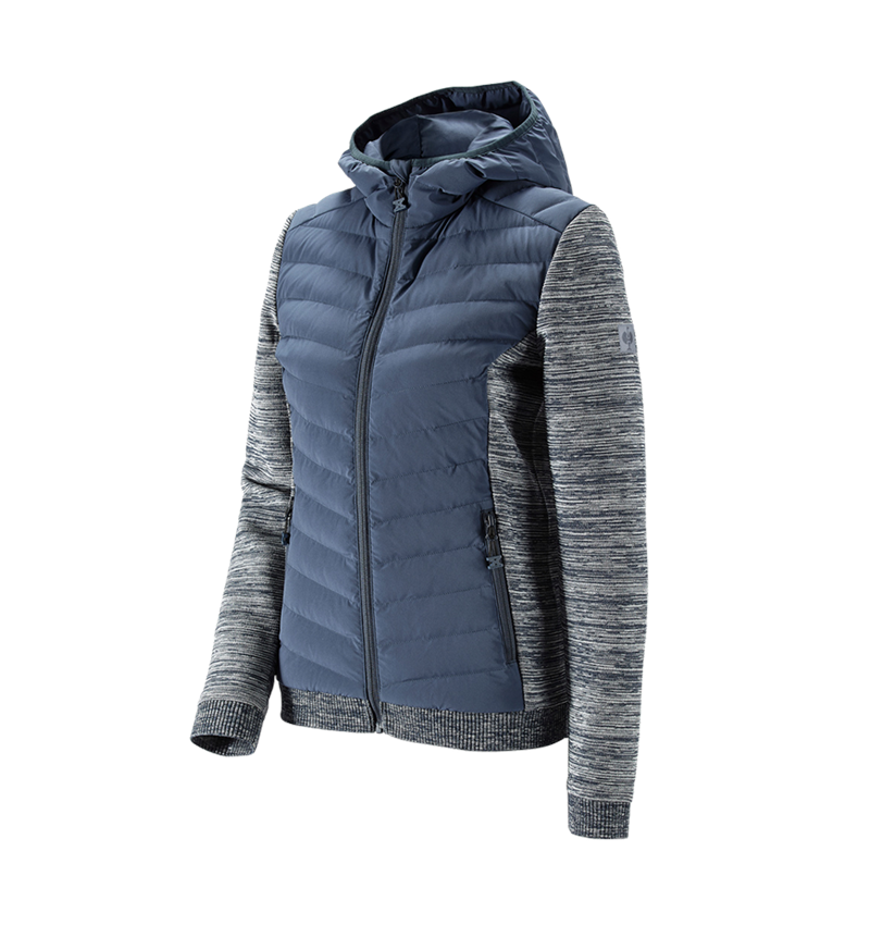 Hybrid Kapuzenstrickjacke e.s.motion ten, Damen