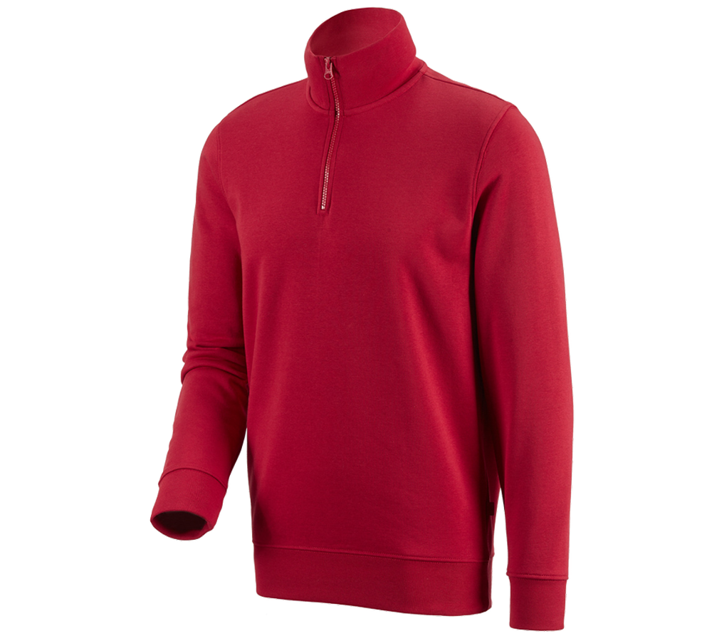 e.s. ZIP-Sweatshirt poly cotton