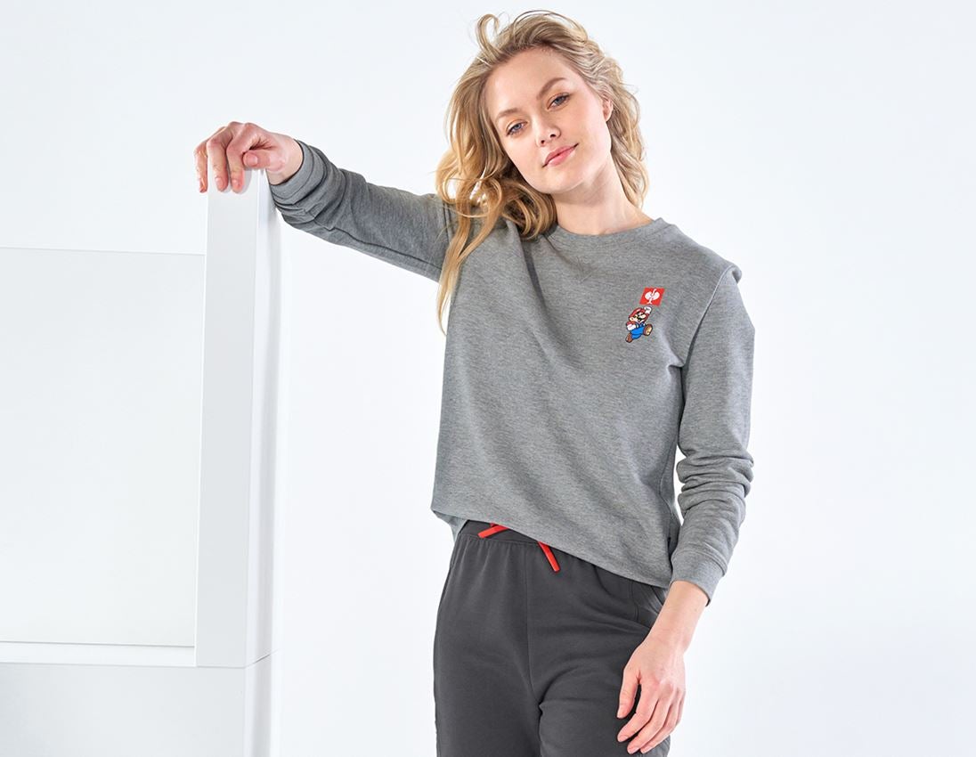 Super Mario Sweatshirt, Damen