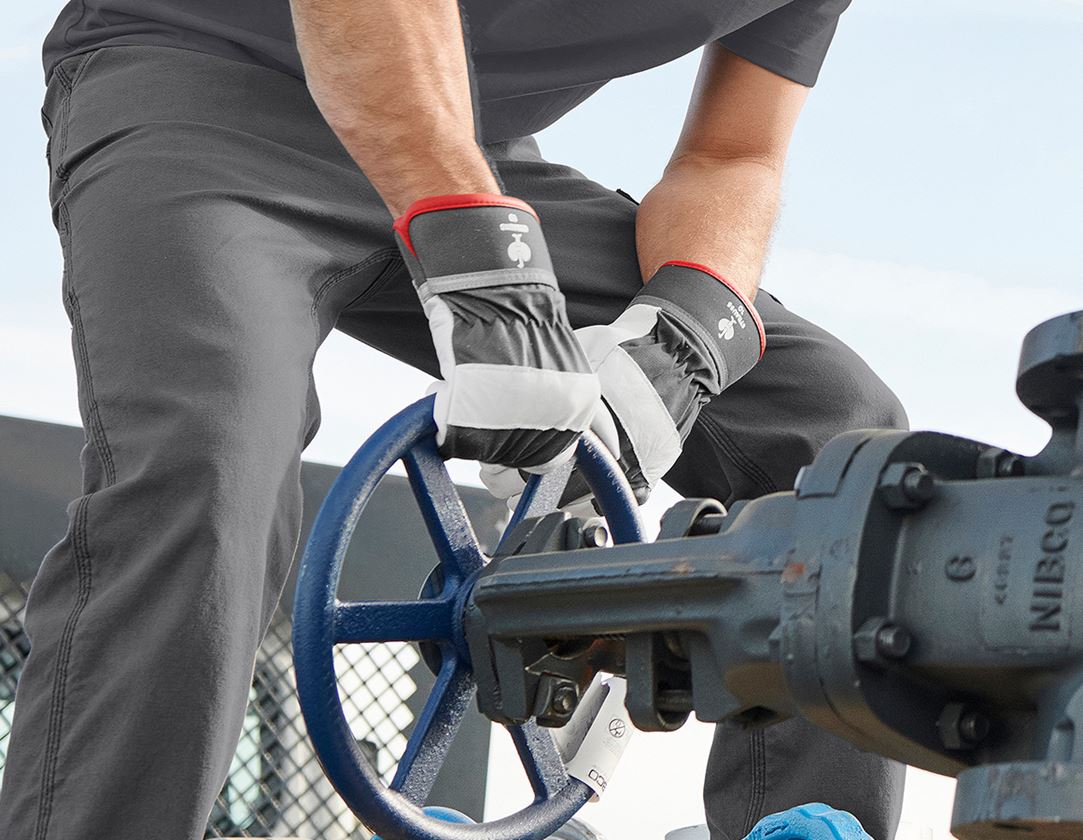 Narbenleder-Winterhandschuhe Yukon